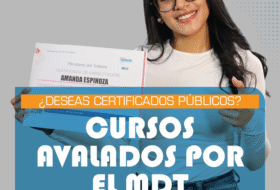 CURSOS AVALADOS POR EL MDT, varias áreas formativas para la Comunidad Ecuatoriana