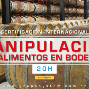 Manipulador de alimentos en bodegas